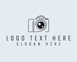 Dslr - Camera Photography Studio logo design