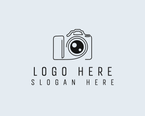 Black Camera - Camera Photography Studio logo design