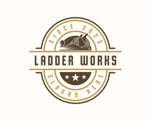 Wood Planer Carpentry logo design