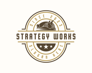 Wood Planer Carpentry logo design