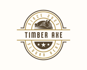 Wood Planer Carpentry logo design