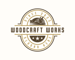 Carpentry - Wood Planer Carpentry logo design