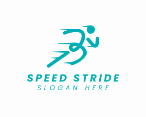 Runner - Athlete Runner Marathon logo design