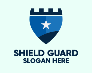 Star Castle Shield logo design