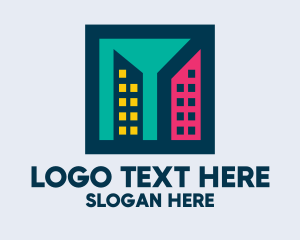 Skyline - Artistic Construction Firm logo design