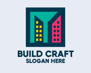 Construct - Artistic Construction Firm logo design