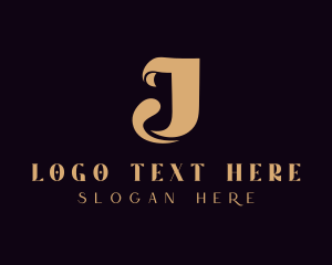 Wedding Planner - Jewelry Boutique Letter J logo design