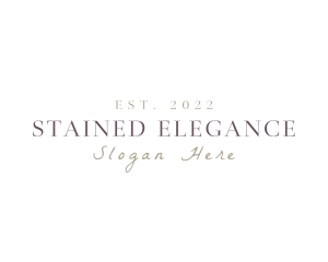 Elegant Classy Brand logo design