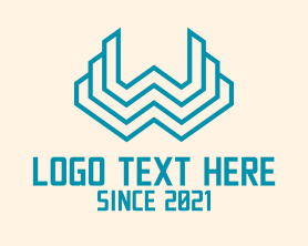 Letter W - Contractor Letter W logo design