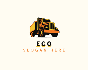 Truck Freight Haulage Logo