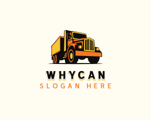 Truck Freight Haulage Logo