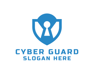 Malware - Lock Shield Security logo design