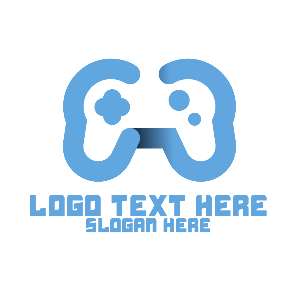 Modern Blue Controller Logo | BrandCrowd Logo Maker