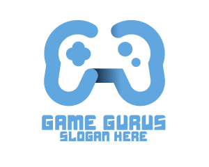 Gadget - Modern Blue Controller logo design