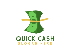 Cash Savings Accounting logo design