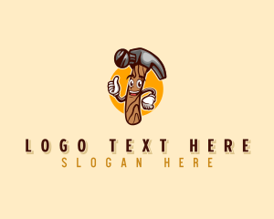 Hammer - Hammer Tools Construction logo design