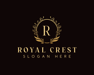 Elegant Royal Crest logo design