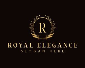 Elegant Royal Crest logo design