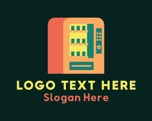Store - Colorful Vending Machine logo design