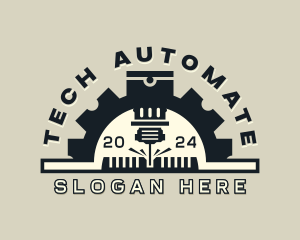 Laser Milling Automation  logo design