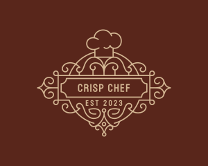 Fine Dining Gourmet Chef logo design