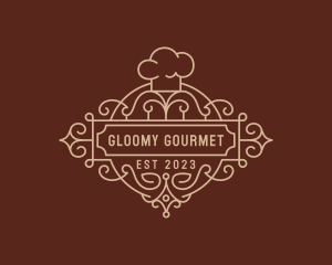 Fine Dining Gourmet Chef logo design