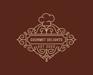 Fine Dining Gourmet Chef logo design