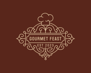 Fine Dining Gourmet Chef logo design