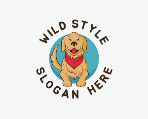 Bandana - Dog Animal Veterinary logo design