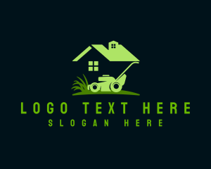 Yard - Lawn Grass Cutter logo design