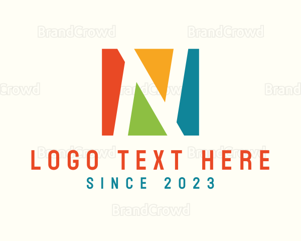 Creative Modern Letter N Logo