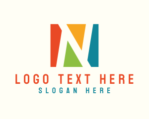 Creative Modern Letter N Logo