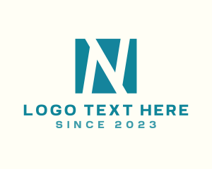 Banking - Creative Modern Letter N logo design