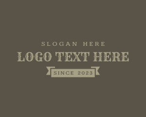 Rustic - Rustic Hipster Company logo design