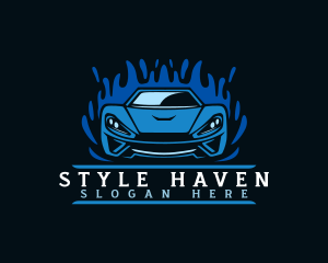 Automotive Car Detailing Logo