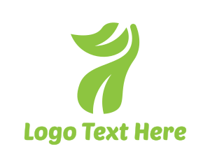 Green Leaves Seven Logo