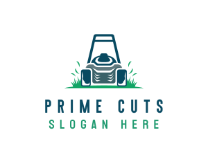 Garden Mower Landscaping logo design