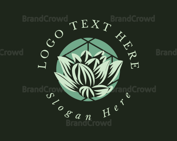 Therapeutic Lotus Flower Spa Logo