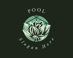 Therapeutic Lotus Flower Spa Logo