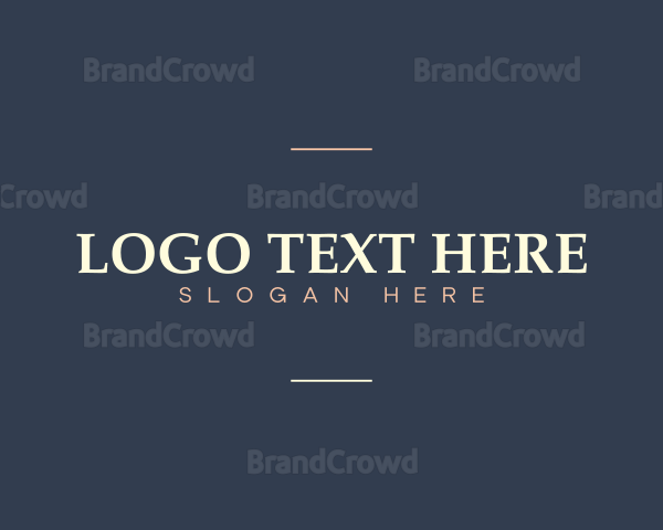 Generic Elegant Wordmark Logo