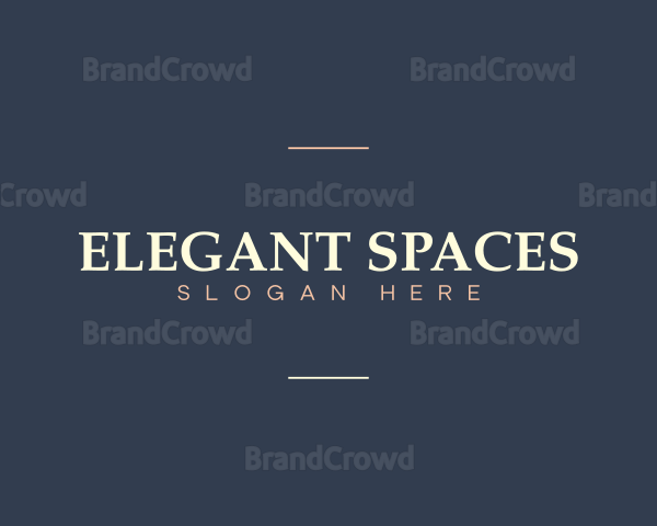 Generic Elegant Wordmark Logo