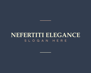 Generic Elegant Wordmark logo design