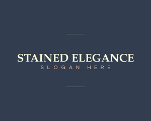 Generic Elegant Wordmark logo design