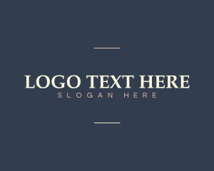 Company - Generic Elegant Wordmark logo design