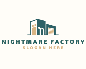 Stockroom Factory Warehouse  logo design