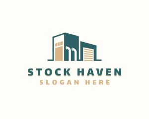 Stockroom - Stockroom Factory Warehouse logo design