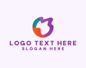 Liquid Slime Letter O logo design