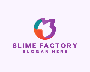Liquid Slime Letter O logo design