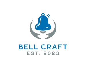 Bell - Blue Grey Bell logo design