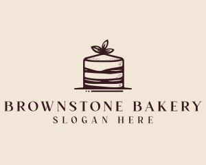 Cake Bakery Dessert logo design